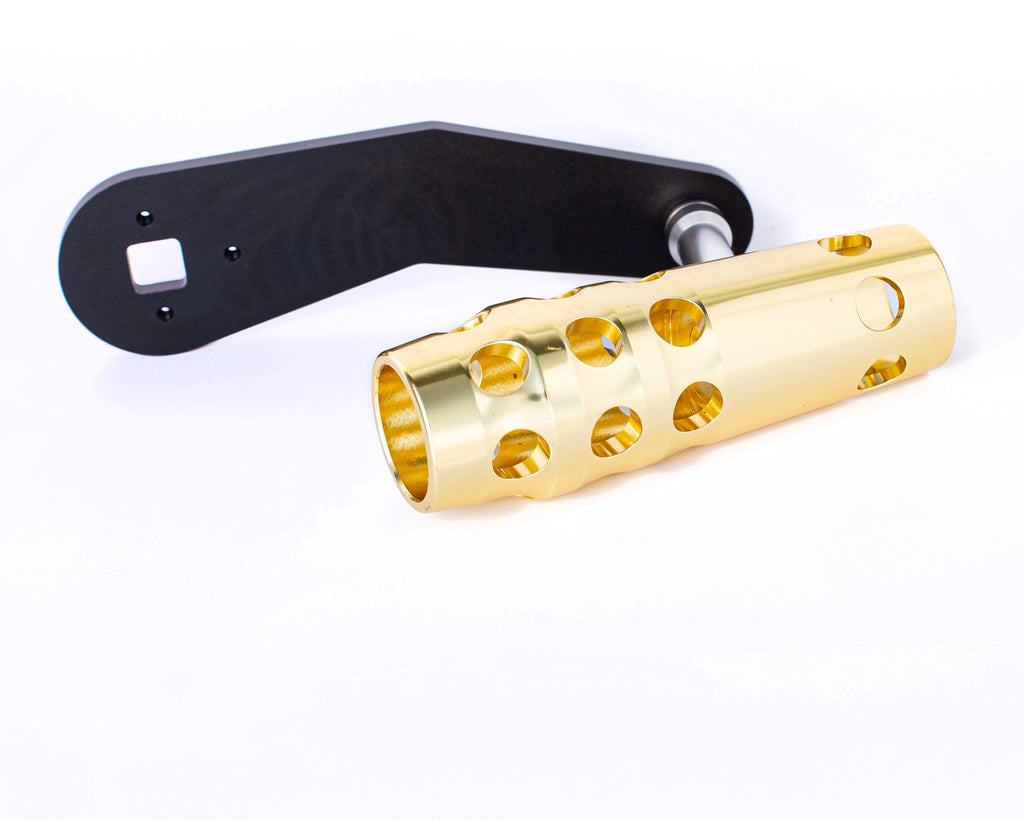 NO-BEND (tm) Handle (3.75") without Knob for Shimano TLD 50 & Tiagra 50/80