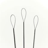 Set of 5 Hollow Braid Splicing Tools - KIT #2 5 Needles, includes 1 Latch 1 Loop