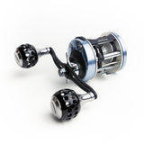 Paddle Power Handle Fits BaitCaster Reels  -     Fits Both 4mm x 7mm and 5mm x 8mm Drive Shafts.   REEL NOT INCLUDED