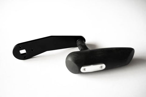 NO-BEND (tm) Handle Blank w/o Knob fits Shimano TLD20/30/50, Tyrnos 2 Speed & Tiagra 12-80 2 Speed Reels