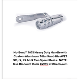 AVET SX-HX No-Bend silver handle fitment and discount code AVETii