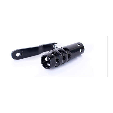 No-Bend 7075 heavy duty handle with custom black aluminum T-bar knob for AVET SX JX LX HX two-speed reels