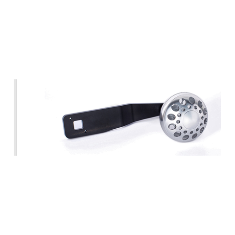 No-Bend 7075 heavy duty handle with custom round aluminum knob for Shimano SpeedMaster 12ii-25ii two-speed reels