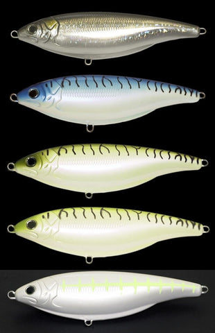 Set of Four (4) Colors - Floating Stick Shadd Shad Type SwimBaits - in 2 Sizes