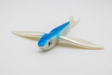 LARGE 10" YUMMY Flying Fish 3 Colors - Glow, Pearl, Glitter - Rigged & Unrigged