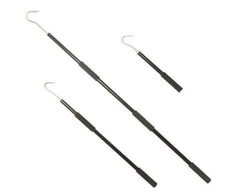 2 FLOATING Aluminum Gaffs (18" & 3 Feet) with Stainless Steel Hook Rated 100#