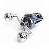 Paddle Power Handle Fits BaitCaster Reels  -     Fits Both 4mm x 7mm and 5mm x 8mm Drive Shafts.   REEL NOT INCLUDED