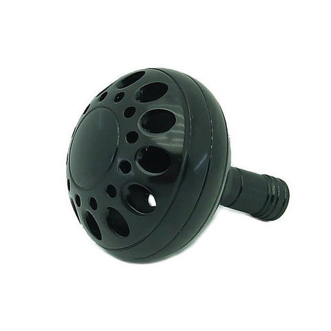 47mm BLACK Power Knob w/ BALL BEARING FITS MOST POPULAR REEL HANDLES