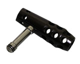 Aluminum Handle (3.75") w/ Knob for PENN 113H 4/0  Int'l 20 20T 30 30T 50 50T 50TW 50S 50SW Reels
